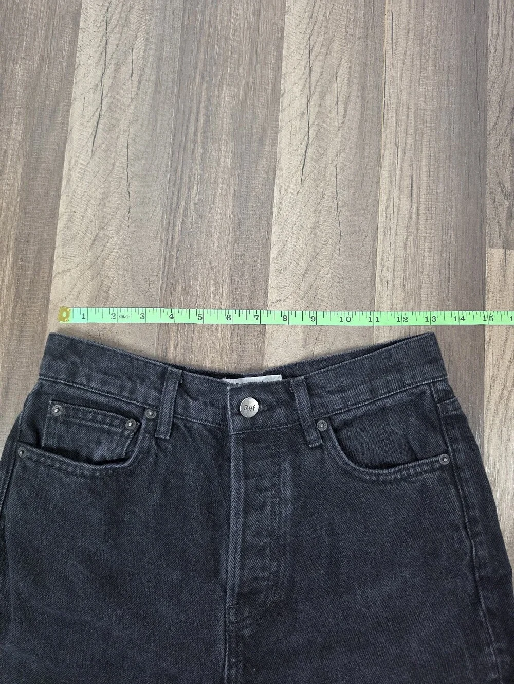 Reformation Cynthia High Rise Straight Leg Denim Jeans Casual Chic Minimalist.27